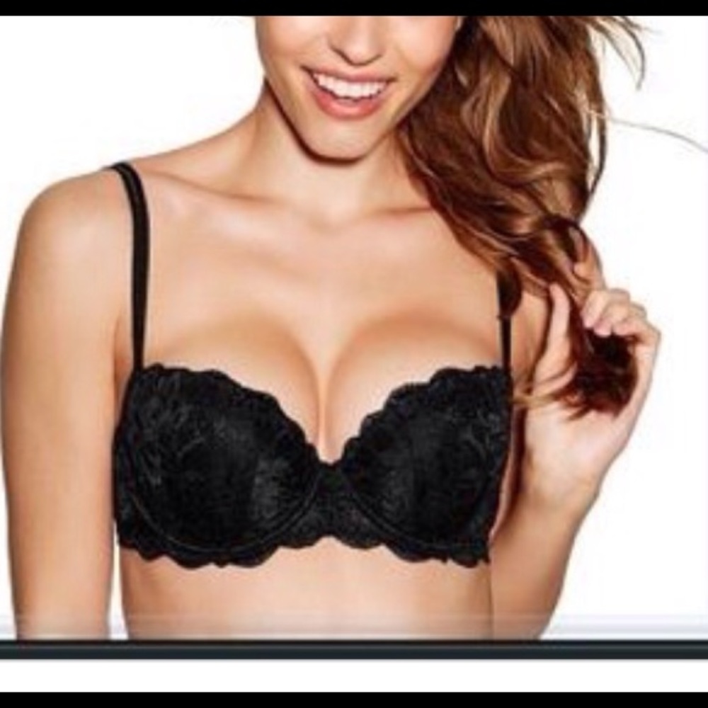 !!Pink Victoria secret date push up Sz 34C